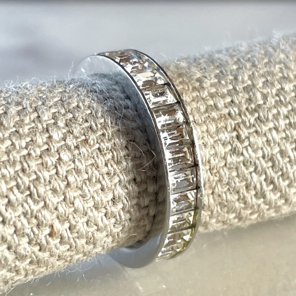 Swarvoski Crystal Channel Band
